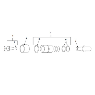 Versa-Spray II 32 Mm Conical Nozzle Service Kit